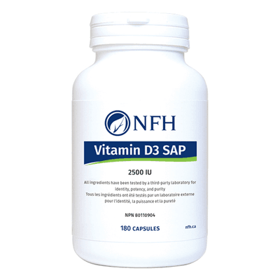 Vitamin D3 SAP Capsules (180 capsules)