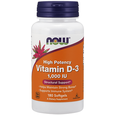 Vit D-3 1000IU (180 Softgels)