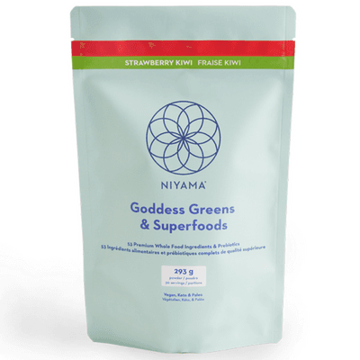 Goddess Greens & Superfoods - Strawberry Kiwi (293 Grams)