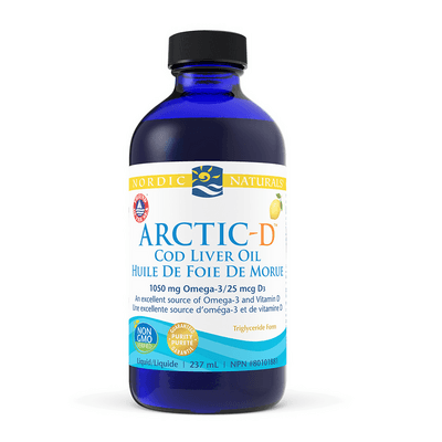 Arctic-D  Cod Liver Oil Lemon (237 Milliliters)