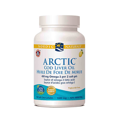 Arctic Cod Liver Oil Capsules (90 Softgels)