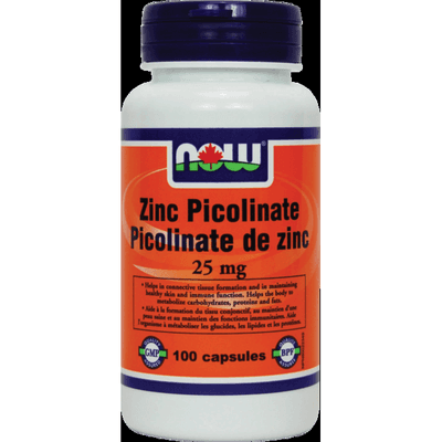 Zinc Picolinate 25mg (100 capsules)
