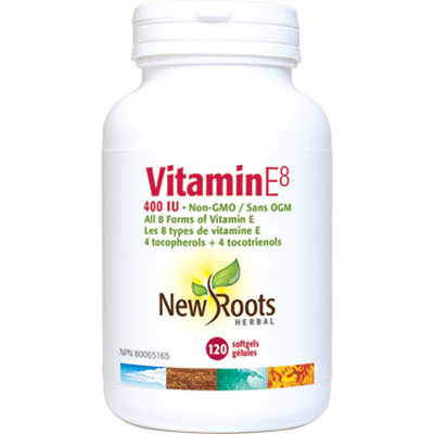 Vitamin E8 400 IU (120 Softgel Capsules)