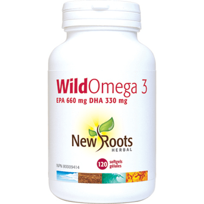 Wild Omega 3 - EPA 660 mg DHA 330 mg (120 Softgels)