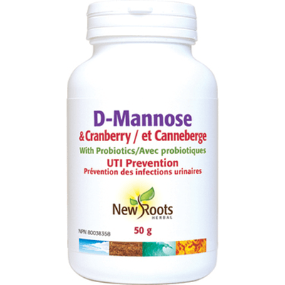 D-Mannose and Cranberry with Probiotics (50 Grams)