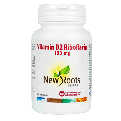 Vitamin B2 Riboflavin (60 capsules)
