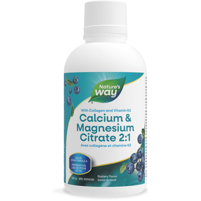 CalMag w/K2 Liquid Blueberry (500 Milliliters)