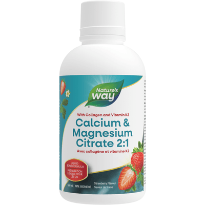CalMag w/K2 Liquid Strawberry (500 Milliliters)