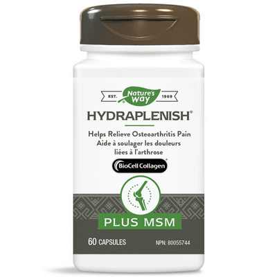 Hydraplenish™ w/ MSM, Hyaluronic Acid (60 capsules)