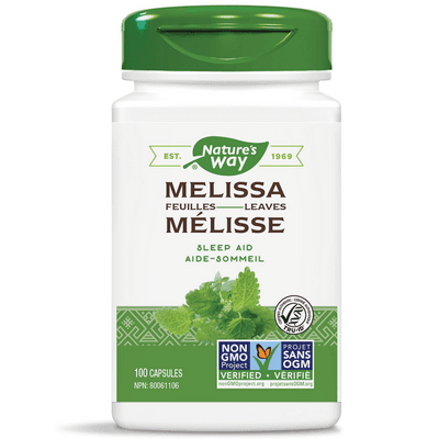 Melissa Lemon Balm Herb (100 capsules)