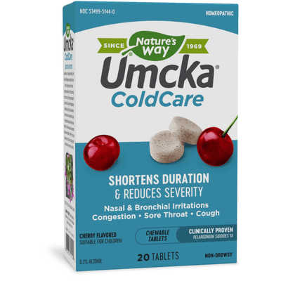 Umcka® ColdCare Cherry Flavor Chewable (20 Chewables)