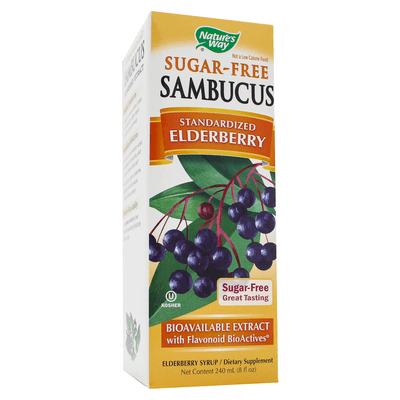 Sambucus Sugar-Free Syrup (240 Milliliters)