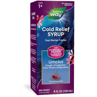 Umcka® ColdCare Alcohol Free Cherry Syrup (120 Milliliters)