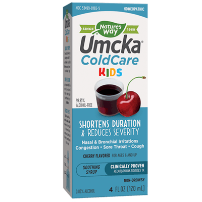 Umcka ColdCare Kids Syrup Cherry (120 Milliliters)