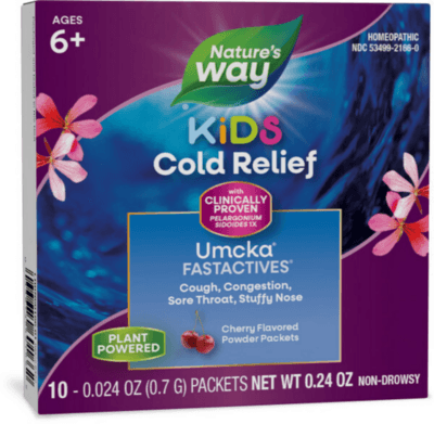 Umcka Coldcare Kids FastActives Cherry (10 Packets)