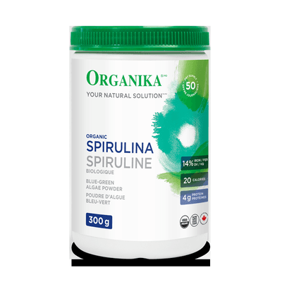 Spirulina Powder - Certified Organic (300 Grams)