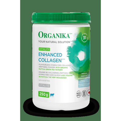 Enhanced Collagen Vitality W. Matcha (250 Grams)