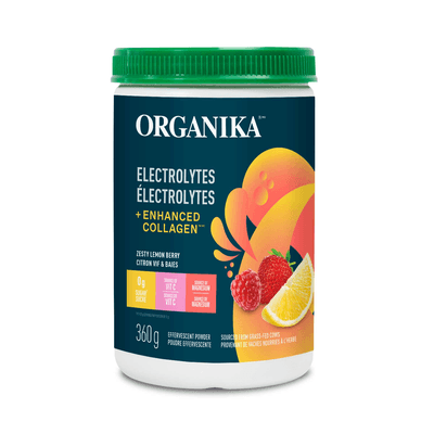 Electrolytes + Enhanced Collagen - Zesty Lemon Berry (360 Grams)