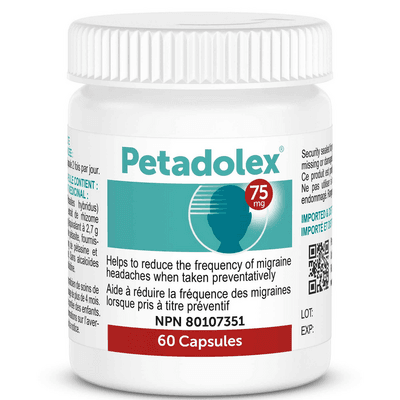 Petadolex 75mg (60 capsules)