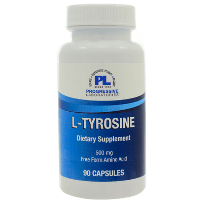 L-Tyrosine 500mg (90 capsules)