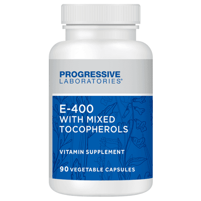 E-400 w/Mixed Tocopherols (90 Softgel Capsules)