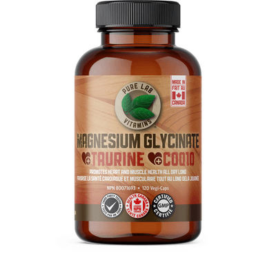 Magnesium Glycinate + Taurine + CoenzymeQ10 (120 capsules)