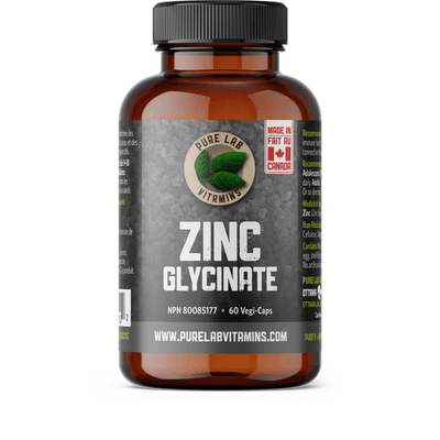 Zinc Glycinate 23mg (60 capsules)