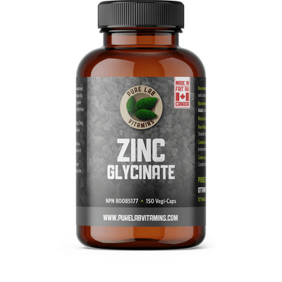 Zinc Glycinate 23mg (150 capsules)