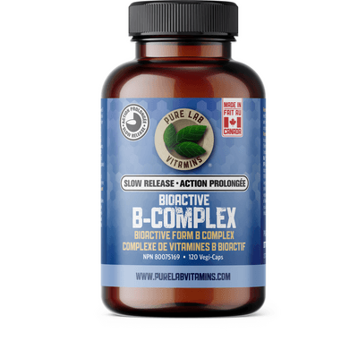 Bioactive B-Complex Slow Release (120 capsules)