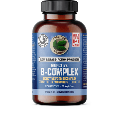 Bioactive B Complex Slow Release (60 capsules)