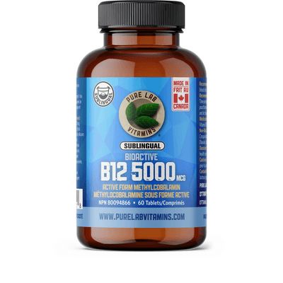 Bioactive B12 5000mcg Sublingual (60 tablets)