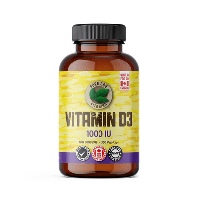 Vitamin D 1000iu (360 capsules)