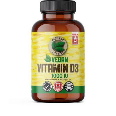 Vegan D3 1000 IU (240 capsules)