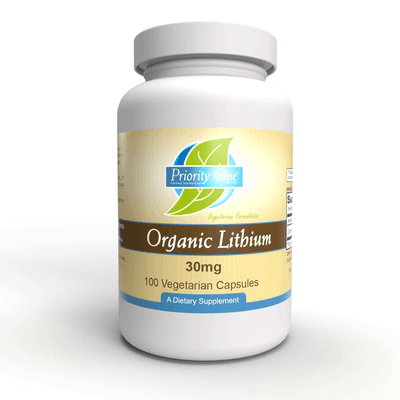 Lithium Organic 30mg (100 capsules)