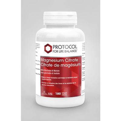 Magnesium Citrate (180 Softgels)