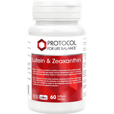 Lutein 25mg and Zeaxanthin 5 mg (60 Softgels)