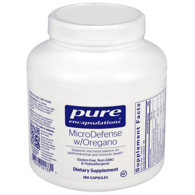 MicroDefense w/Oregano (180 capsules)
