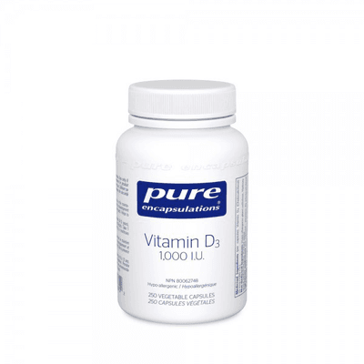 Vitamin D3 1 000 I.U. (250 capsules)