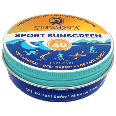SPF 40 Sport Sunscreen Zinc Balm (2.8 Ounces)