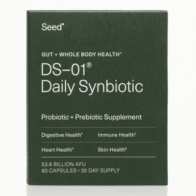Seed DS-01® Daily Synbiotic (60 capsules)