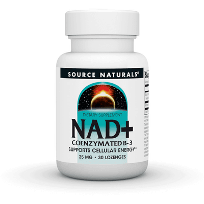 NAD+ Coenzymated™ B-3 25 mg (30 lozenges)