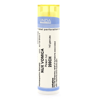 Nux vomica/Colubrina 200ch (Pellets)