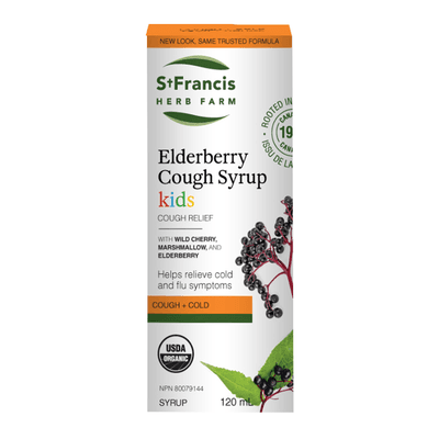 Elderberry Kids Cough Syrup (formerly called stop it cold cough syrup) (120 Milliliters)