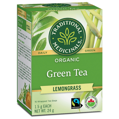 Organic Green Tea Lemongrass (16 Count)