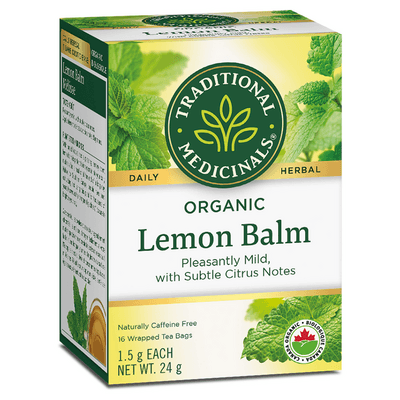 Organic Lemon Balm Tea (16 Count)