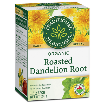 Organic Roasted Dandelion Root (16 Count)