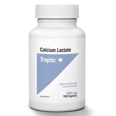 Calcium Lactate (180 Caplets)