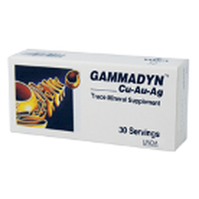 Unda Gammadyn Cu-Au-Ag (30 tablets)