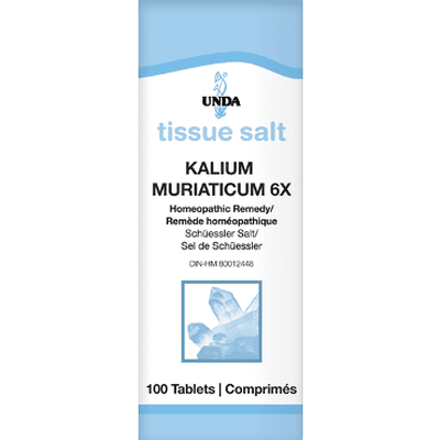 Unda Kalium Muriaticum 6X (100 tablets)