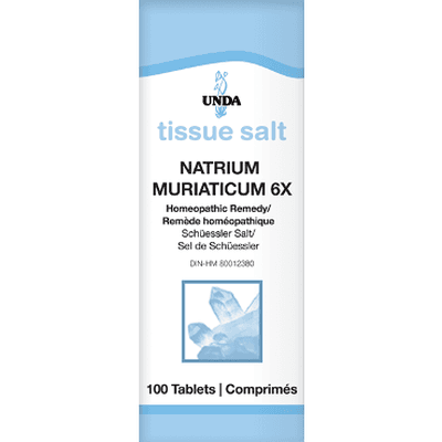 Unda Natrium Muriaticum 6X (100 tablets)